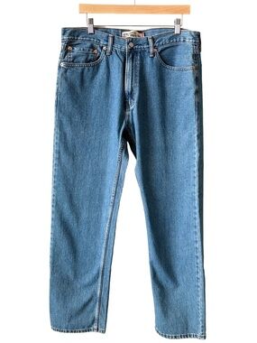 Levi’s 505 Straight Leg Jeans Medium Wash Denim W36 L32 Classic Fit